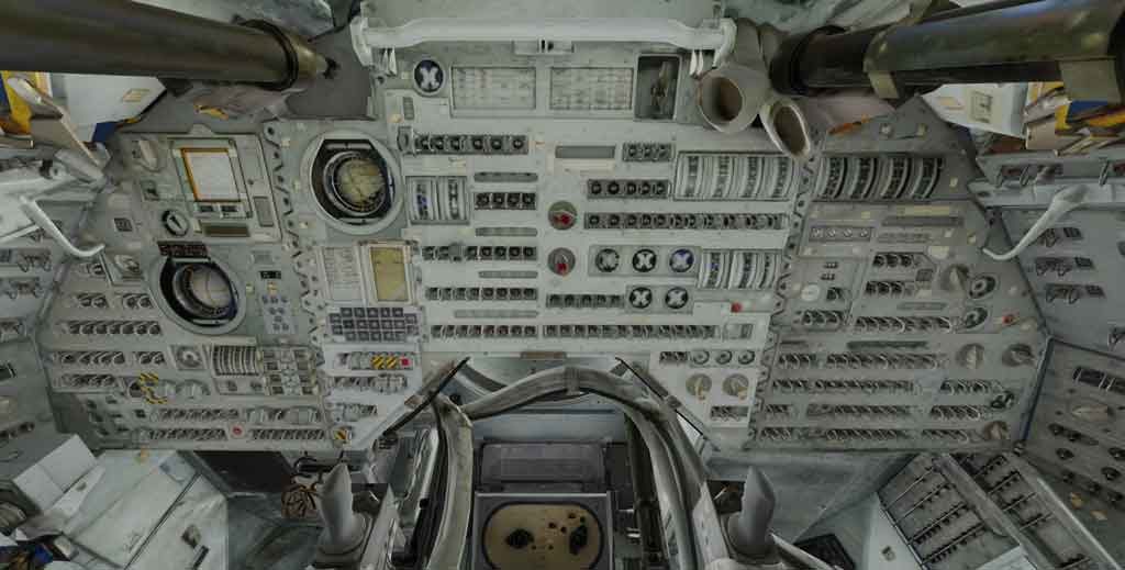 le module de commande d'Apollo 11