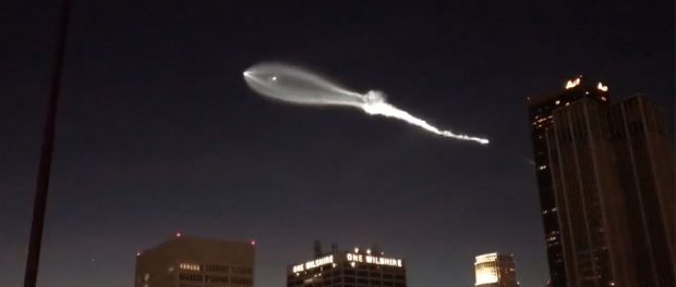 OVNI au dessus de Los Angeles