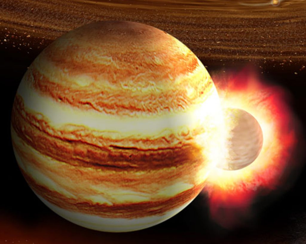 Un impact géant sur Jupiter