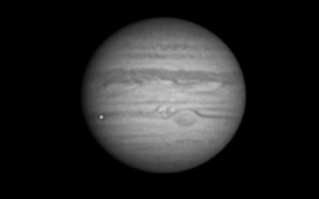 impact d’astéroïde sur Jupiter