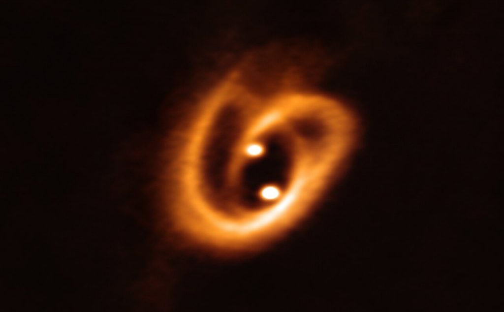 Un bretzel cosmique