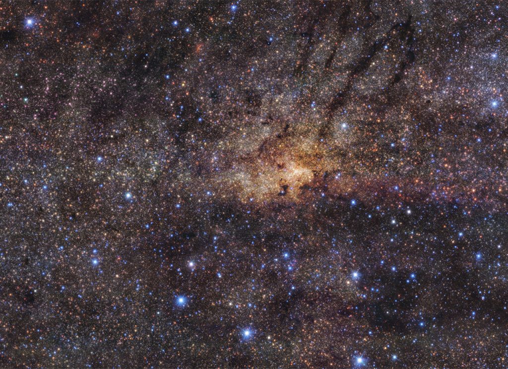 Les vestiges d’un sursaut de formation stellaire dans la Voie Lacté (ESO)