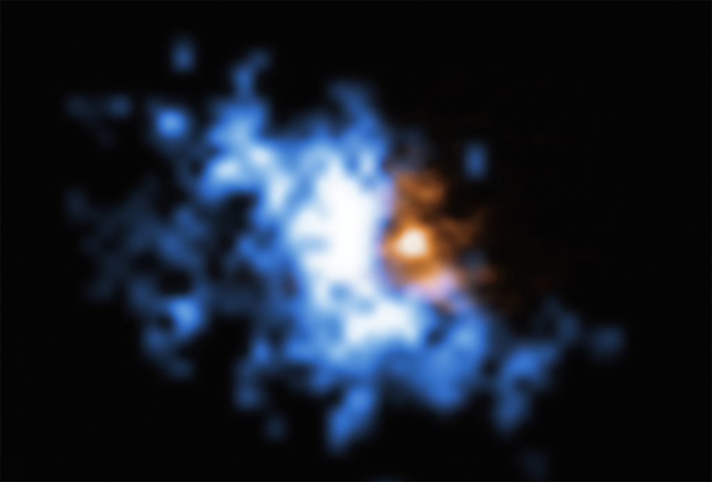 L’ESO observe le repas des trous noirs à l’aube cosmique