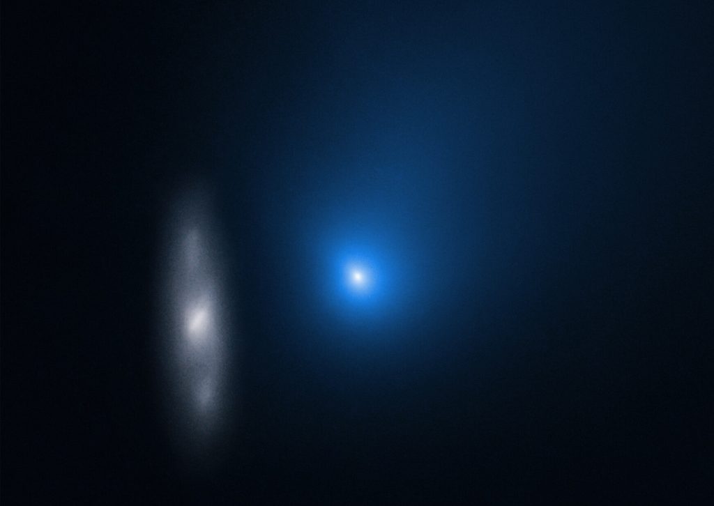 Analyses de données collectées sur la comète interstellaire Borisov