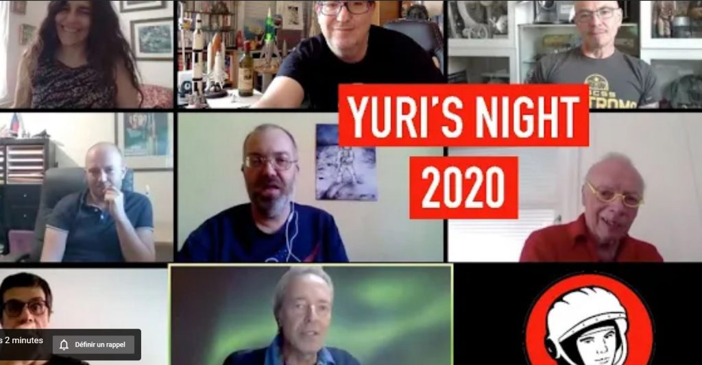 Suivez la Yuri’s Night 2020 en vidéo