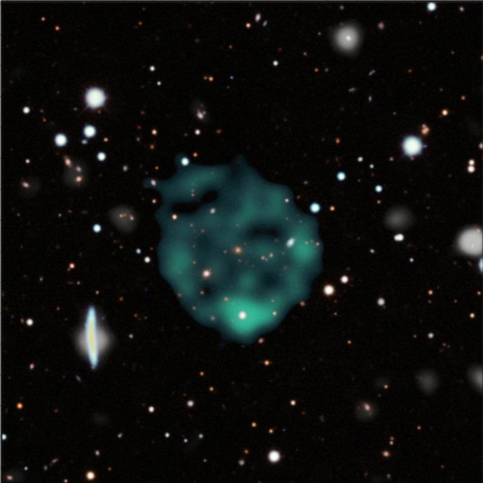 Observation d'objets astrophysiques circulaires non identifiés