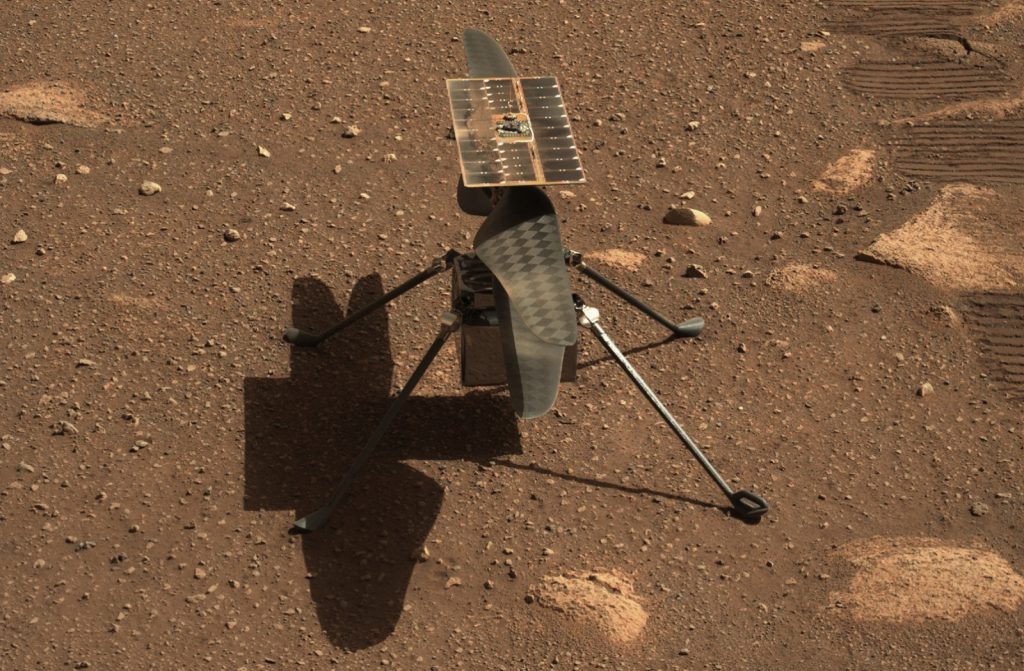 vols d'Ingenuity sur Mars