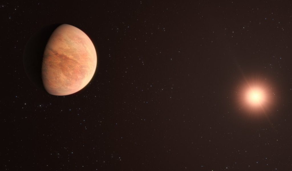 Une exoplanète rocheuse dont la masse est la moitié de celle de Vénus (ESO)