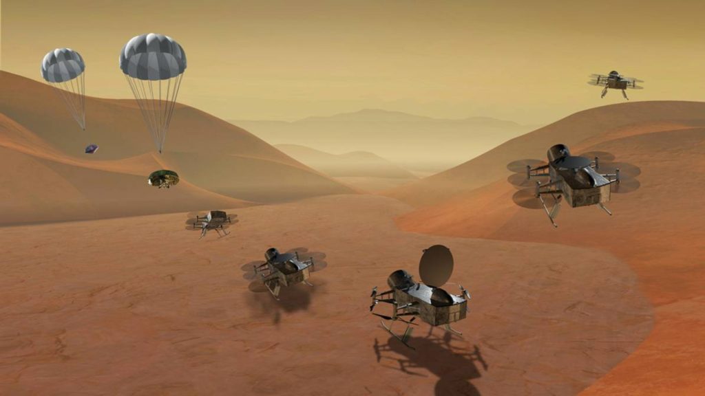 La contribution française pour la mission Dragonfly de la NASA