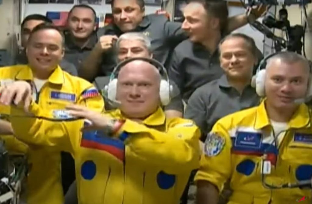 Trois astronautes Russes ont rejoint la Station Spatiale Internationale