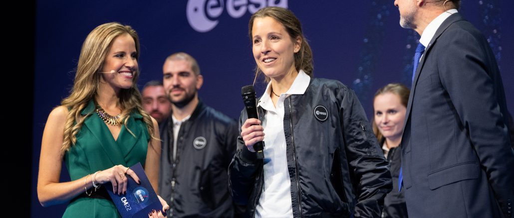 Présentation de l'astronaute française Sophie Adenot