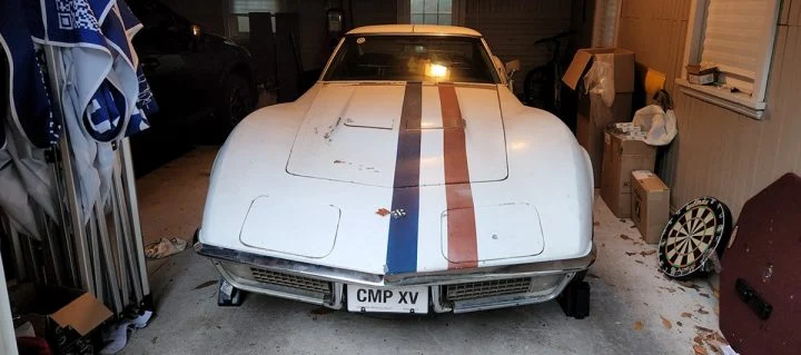 La Corvette de 1971 appartenant à l'astronaute Alfred Worden (Apollo 15)