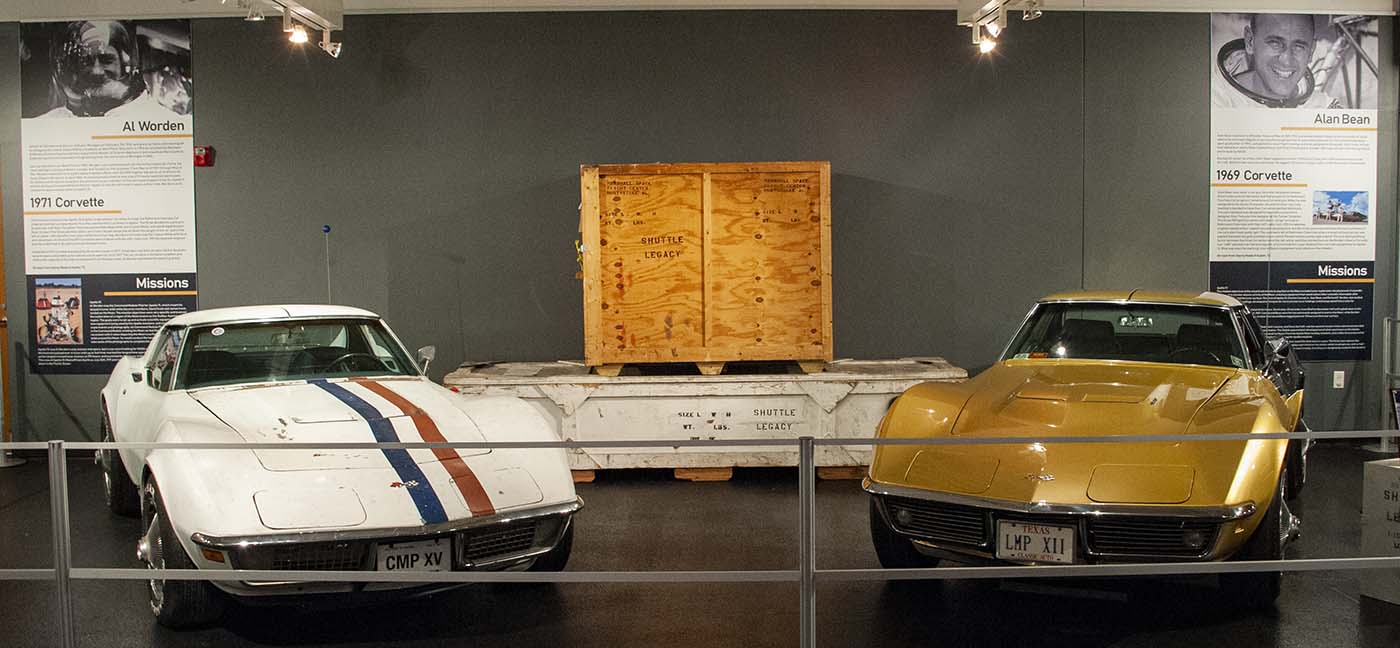 Les Corvettes d'Apollo 12 et d'Apollo 15