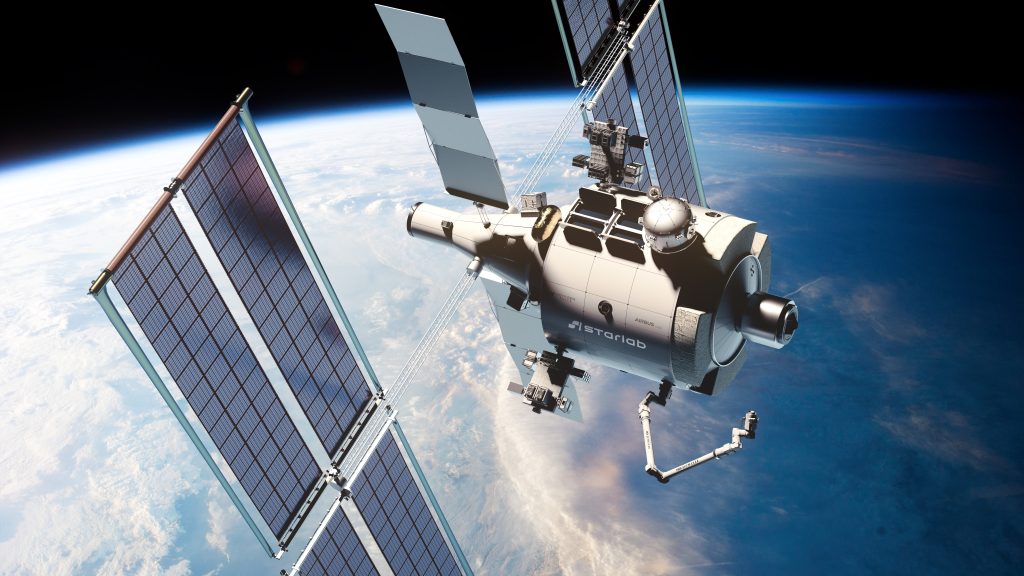 La station spatiale commerciale Starlab d'Airbus