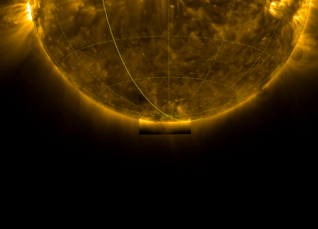Premières images historiques du pôle sud du Soleil (Solar Orbiter)