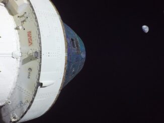 vaisseau Orion Terre Lune mission Artemis NASA ESA