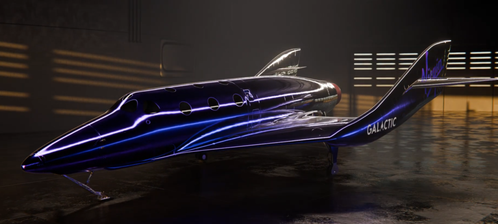 Nouveau vaisseau Delta de Virgin Galactic destiné au tourisme spatial suborbital dès 2026