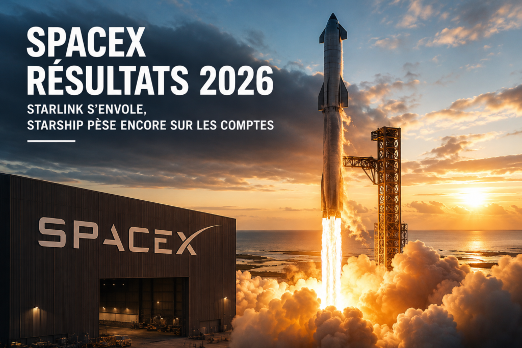 Résultats SpaceX 2026 : Starlink en forte croissance et Starship au cœur des investissements
